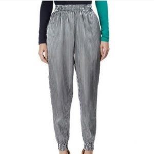 Stripe Satin Harlem pants
